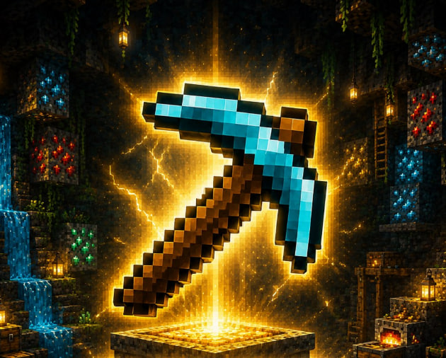 Falling Pickaxe Slot Instant-Win